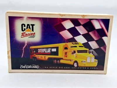 Vintage 1996 ERTL Diecast Cat Racing 1/64 Truck Caterpillar NRFB MIB NIB - Image 1 of 2