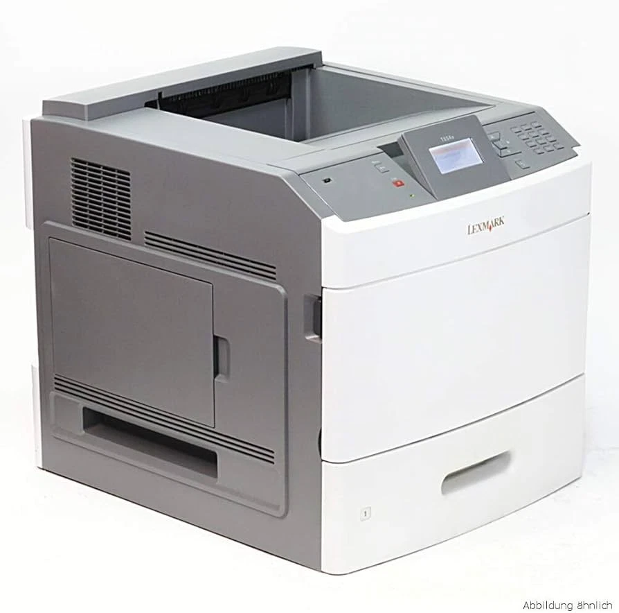 Lexmark T654dn Duplex Laser Printer - Cleaned & Tested W/ new Fuser & rollers - Image 1 of 1