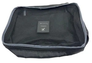 Lightweight Black Travel Packing Cube With Mesh Top & Zipper 12g - Picture 1 of 6