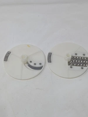 Cuisinart Little Pro Plus Food Processor Discs Lot DLC-510TX DLC-514TX DLC-522TX - Image 1 of 4