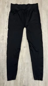H&M Basic Leggings schwarz Gummibund Damen Gr. XL - Bild 1 von 7