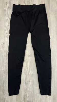 H&M Black Elastic Waist Basic Leggings Women’s Size XL - Image 1 of 4
