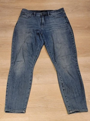 Lucky Brand Jeans Womens 12 31 Blue Bridgette High Rise Skinny Fitted Ankle - Image 1 of 4