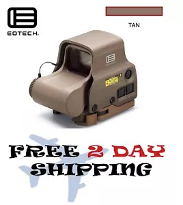 EOTECH EXPS3-0 Holographic Weapon Sight TAN 68MOA Ring & 1 MOA Dot Recitile NEW - Picture 1 of 9