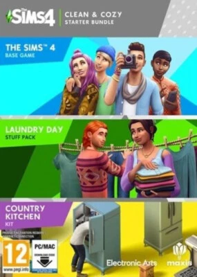 Die Sims 4 - Base Game & 2 DLC (PC 2014, Nur EA APP Key Download Code) Keine DVD - Bild 1 von 4