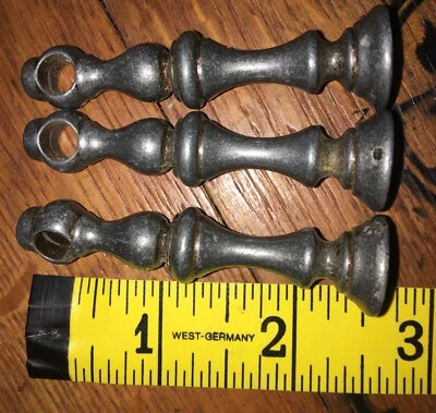 3 antique sink faucet handle? parts 2 1/2" long~plumbing~refurbish~remodel~vtg~ - Image 1 of 4