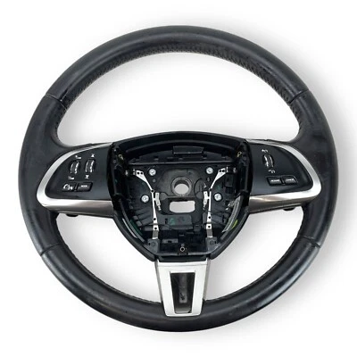 2012-2015 Jaguar XF X250 XFR Steering wheel w/ shifters OEM CX23ABLEG - Image 1 of 4