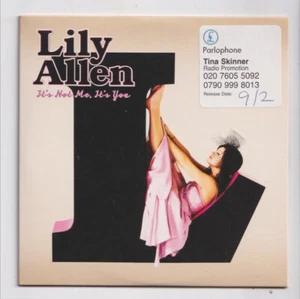 (LK569) Lily Allen, It's Not Me It's You - 2009 DJ CD - Picture 1 of 2