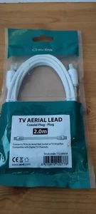 AV:Link Koaxialstecker auf Stecker Kabel - 2,0m - NOS - ungetestet - Bild 1 von 4
