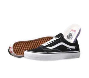 Vans Shoes SKATE Old Skool Black White Mens US Size Skateboard Sneakers - Picture 1 of 10
