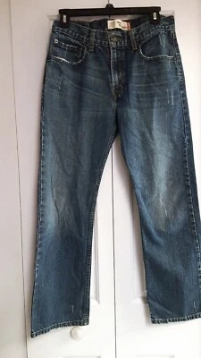 Jeans Levi's 514 ajustados rectos talla 16 regular lengüeta roja 28 x 28 - algodón 100 % Foto 1 de 4