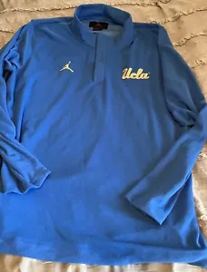 UCLA BRUINS Long Sleve JORDAN Blue XL Shirt FREE SHIPPING Embroidered - Picture 1 of 3