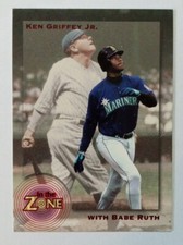 1995 Cooperstown Collection Babe Ruth/Ken Griffey Jr In The Zone Promotional...