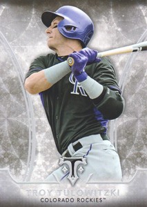2015 Topps Triple Threads Baseball #13 Troy Tulowitzki