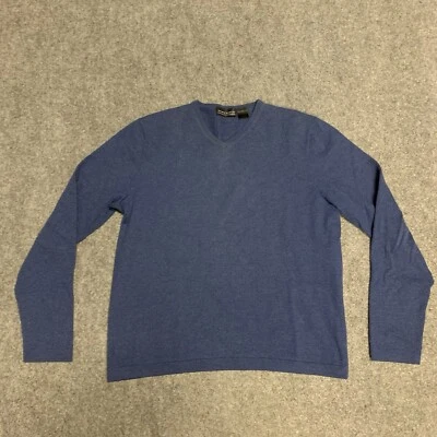 Suéter de cachemir superfino Neiman Marcus para hombre talla mediana talla M Foto 1 de 4