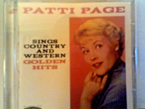 PATTI PAGE...2 LPS on 1 CD Country and Western Golden Hits Vol 1 & 2....IMPORT - Bild 1 von 5