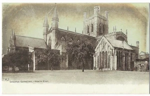 Vintage Postcard "Chester Cathedral - North - East." - Picture 1 of 2