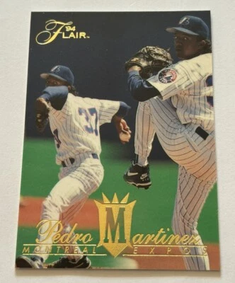 1994 Flair #193 Pedro Martinez Red Sox $$$ - Image 1 of 2