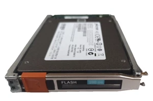EMC 005050599 200GB SAS 6G 2.5“ SFF Flash SSD Micron with Caddy for VNX - Picture 1 of 4