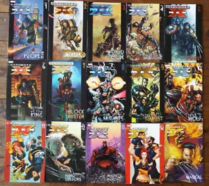 Lote Marvel Ultimate X-Men Cómic Novela Gráfica 2004 Vol 1-15 Historia por Mark Millar - Imagen 1 de 6