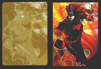 2012 DC Comics The New 52 Base Card Printing Plate 1/1 #8 Batwoman Yellow - Image 1 of 2