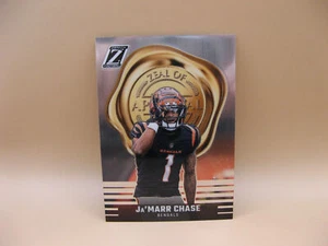 2023 Panini Zenith Jamarr Chase Zeal Of Approval #20 Cincinnati Bengals - Bild 1 von 2
