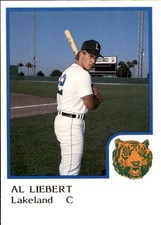 1986 Lakeland Tigers ProCards #10 Al Liebert Waukegan Illinois IL Baseball Card