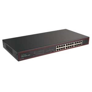 SWITCH 24 PORTE 10/100/1000 Mbs DI RETE RACK 19'' RJ45 GIGABIT CAT6 1000MBS LAN - Foto 1 di 1