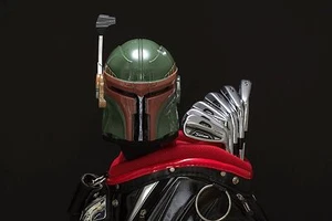 Custom Made Hand Painted StarWars Boba Fett Golf Driver Headcover - Picture 1 of 5