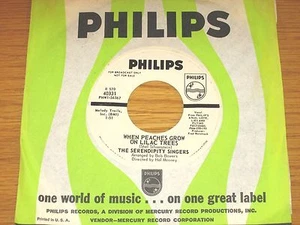 PROMO 60's FOLK ROCK 45 RPM - THE SERENDIPITY SINGERS - PHILIPS 40331 - Imagen 1 de 2