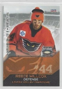 2018 AHL Outdoor Classic Lehigh Valley Phantoms Reece Willcox 
