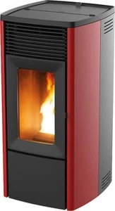 MCZ Pelletofen wassergeführt EGO Hydromatic Air M2+ 11,9kW Bordeaux Holzpellets - Bild 1 von 4