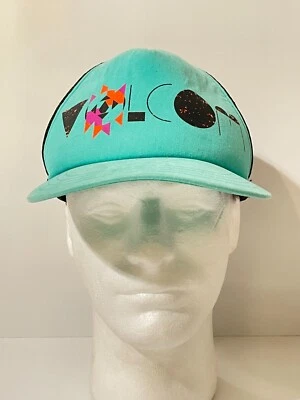 Volcom Unisex Teal Blue Black Mesh Snapback Adjustable Trucker Hat Cap OSFM - Image 1 of 4