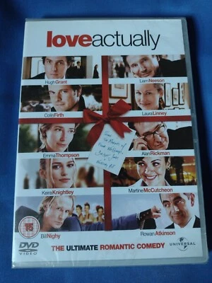 LOVE ACTUALLY (2003) DVD HUGH GRANT * NEW SEALED * FREE 1st CLASS P&P * UK R2 * - Image 1 of 2