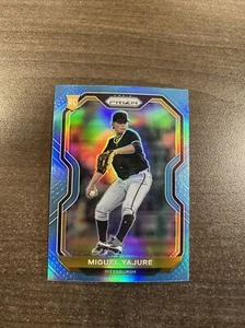 Miguel Yajure Rookie Silver Blue Panini Prizm 2021 - Picture 1 of 2