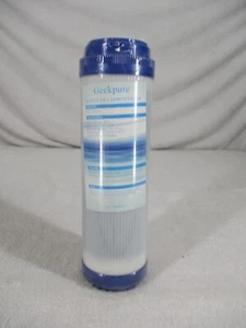 Geekpure Granular Carbon Filter Model RO5-GAC 10 10" X 2.9" 35-125psi Water - Picture 1 of 15