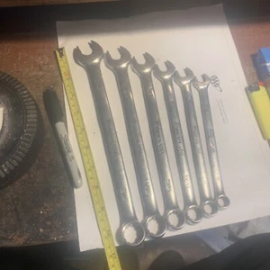 6 pc snap on sae wrench set 3/4thru 7/16 S0EX24-SOEX14 - Bild 1 von 23