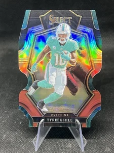 2022 Panini Select - Premier Level Black & Red Prizm Die-Cut #162 Tyreek Hill - Bild 1 von 2