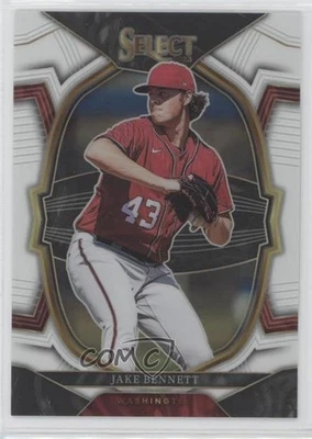 2023 Panini Select Concourse White Prizm /149 Jake Bennett #57 - Image 1 of 2