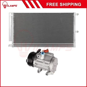 For 09-2014 Ford Expedition Ford F-150 AC Condenser & AC Compressor Cooling Kit - Picture 1 of 7