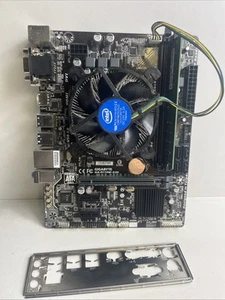 Gigabyte GA-H110M-S2H with Intel Core i3-6100 @3.70 GHz 8GB - Afbeelding 1 van 2