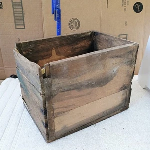 Alte Holzkiste Nut in Feder "Welches Logo war das?" - Bild 1 von 10