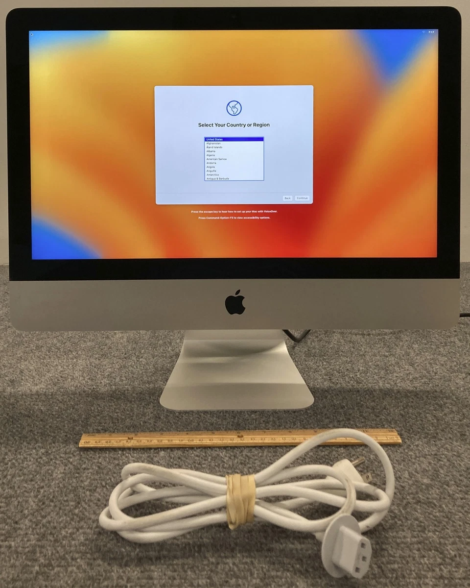 iMac 2021 16GB 1TB ほぼ未使用【送料込み】 iMac 2017 21.5インチ intel corei5 メモリ16gb