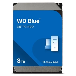 WD Blue 3TB Internal Hard Drive Reliable Storage for Desktop Computers - Picture 1 of 7