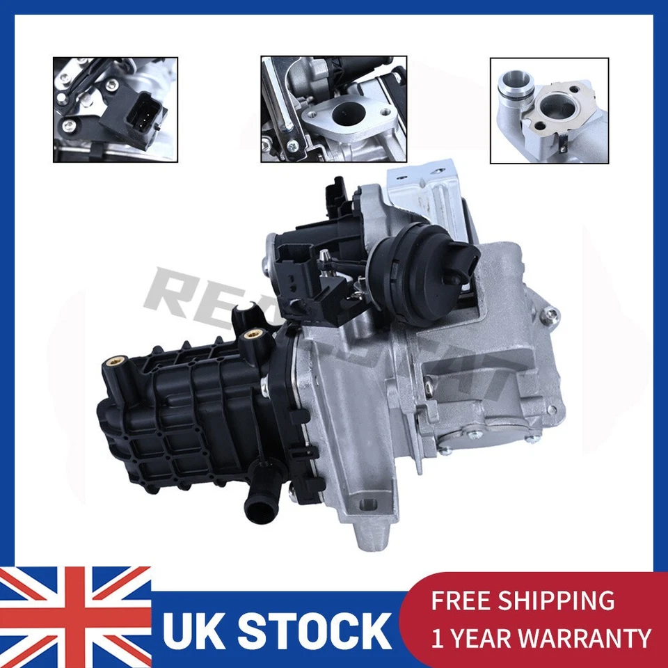 FOR CITROEN PEUGEOT FORD 2.0 DIESEL EGR VALVE & COOLER MODULE 1861749 9807593080 - Image 1 of 4