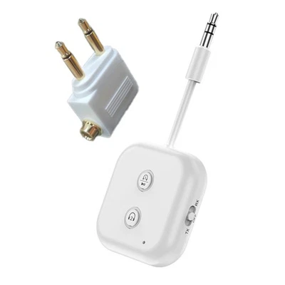 Tragbarer Bluetooth 5.3 Audioadapter HIFI Stereo mit Mikrofon 2 in 1 Empfan7712 - Bild 1 von 4