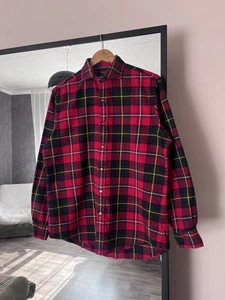 Polo Ralph Lauren Classic Fit Plaid Shirt – Red Check – Size M Longsleeve - Picture 1 of 4