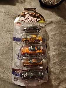 2002 --The Fast And The Furious Racing Champions 1:64 Ultra Rare 5-pack - Picture 1 of 7