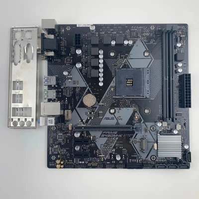 ASUS Prime B450M-K Micro ATX Motherboard | AM4 | DDR4 | HDMI USB3 | Ryzen - Image 1 of 3