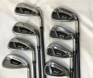 TaylorMade M2 2017 Iron Set 8pcs 5-Pw,Aw,Sw Flex R Regular TM7-217 - Picture 1 of 10